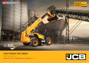 Teleskopické manipulátory JCB 530-70