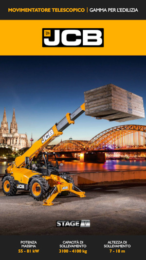 Teleskopické manipulátory JCB 540-180 Hi-Viz 