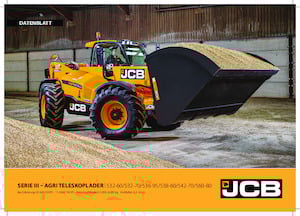 Zemědělské kolové nakladače JCB 536-95 AGRI