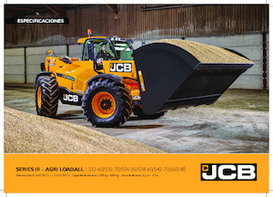 Zemědělské kolové nakladače JCB 536-95 AGRI