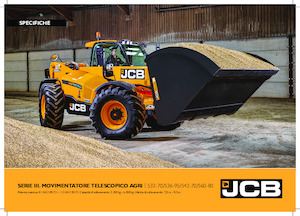 Zemědělské kolové nakladače JCB 536-95 AGRI