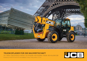 Teleskopické manipulátory JCB 540-200