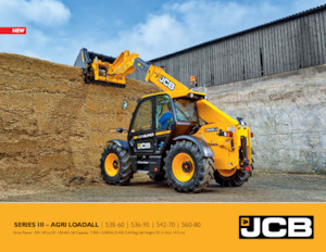 Zemědělské kolové nakladače JCB 536-95 AGRI