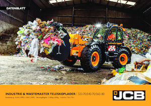 Teleskopické manipulátory JCB 560-80 