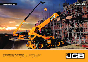 Teleskopické manipulátory JCB 555-210R 