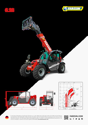 Teleskopické manipulátory Faresin Handlers 6.26 Classic 52