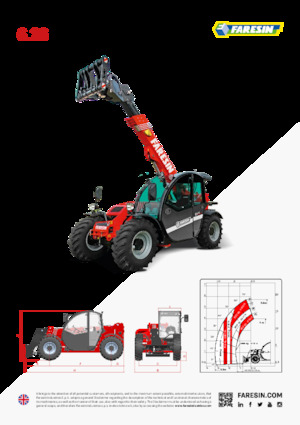 Teleskopické manipulátory Faresin Handlers 6.26 Classic 52