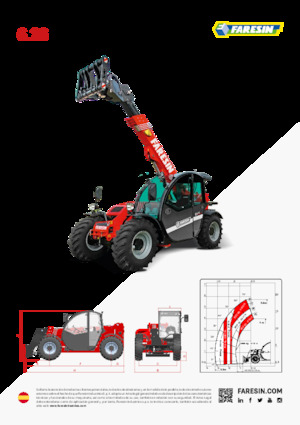 Teleskopické manipulátory Faresin Handlers 6.26 Classic 52