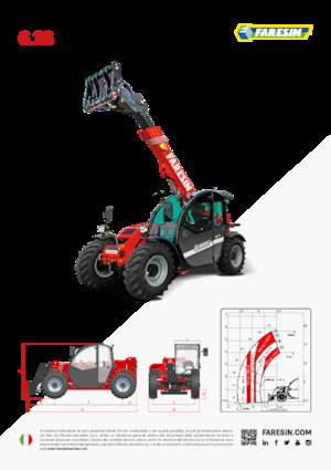 Teleskopické manipulátory Faresin Handlers 6.26 Classic 52