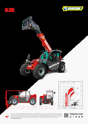 Teleskopické manipulátory Faresin Handlers 6.26 Classic 52