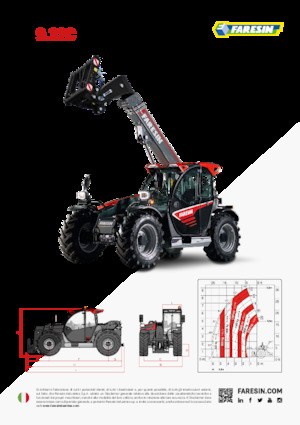 Teleskopické manipulátory Faresin Handlers 9.32C Classic 55