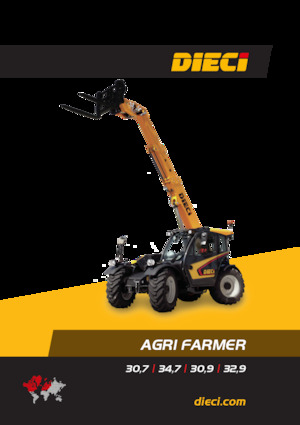 Teleskopické manipulátory Dieci Agri Farmer 30.7 GD