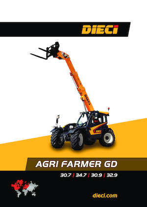 Teleskopické manipulátory Dieci Agri Farmer 34.7 GD