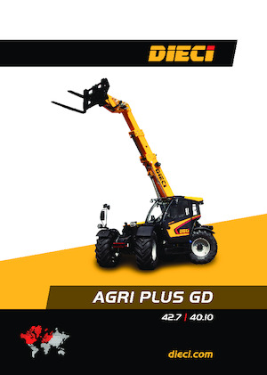 Teleskopické manipulátory Dieci Agri Plus 40.10 VS EVO2 GD