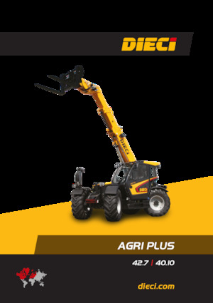 Teleskopické manipulátory Dieci Agri Plus 42.7 VS EVO2 GD