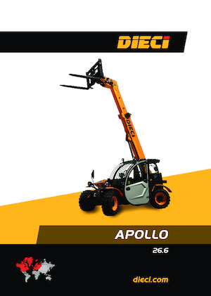 Teleskopické manipulátory Dieci Apollo 26.6
