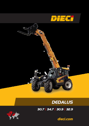 Teleskopické manipulátory Dieci Dedalus 30.7 GD