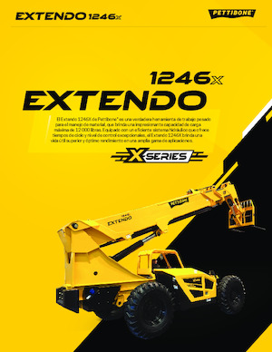 Teleskopické manipulátory Pettibone Extendo 1246X