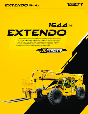 Teleskopické manipulátory Pettibone Extendo 1544X