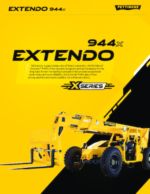 Teleskopické manipulátory Pettibone Extendo 944X