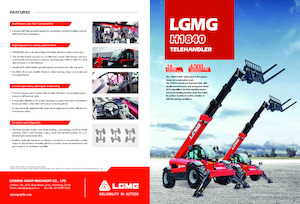 Teleskopické manipulátory LGMG  H1840
