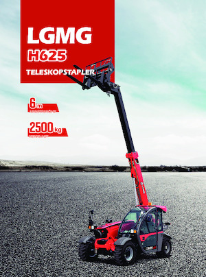 Teleskopické manipulátory LGMG  H625