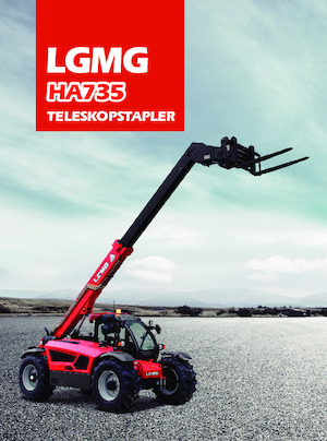 Teleskopické manipulátory LGMG  HA735