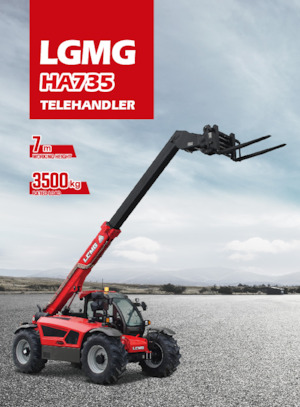 Teleskopické manipulátory LGMG  HA735