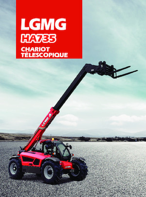 Teleskopické manipulátory LGMG  HA735