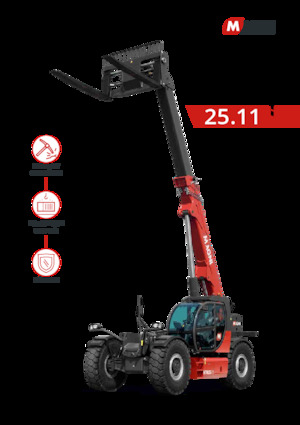 Teleskopické manipulátory MAGNI HTH 25.11