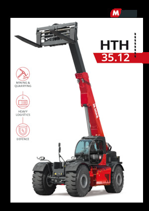 Teleskopické manipulátory MAGNI HTH 35.12
