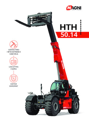 Teleskopické manipulátory MAGNI HTH 50.14