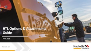 Teleskopické manipulátory Haulotte HTL4014