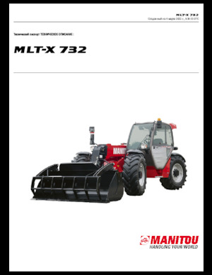 Teleskopické manipulátory Manitou MLT-X 732