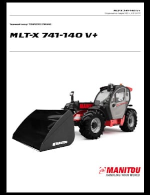Teleskopické manipulátory Manitou MLT-X 741-140 V+
