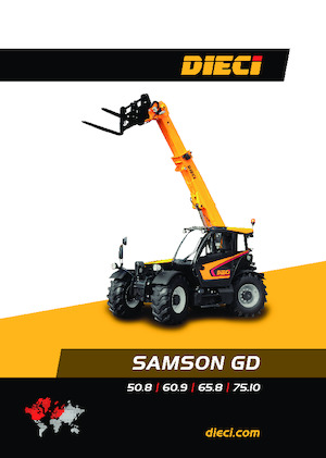 Teleskopické manipulátory Dieci Samson 75.10 GD