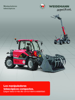 Teleskopické manipulátory Weidemann T4512