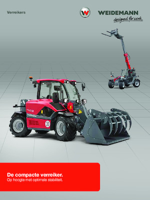 Teleskopické manipulátory Weidemann T4512