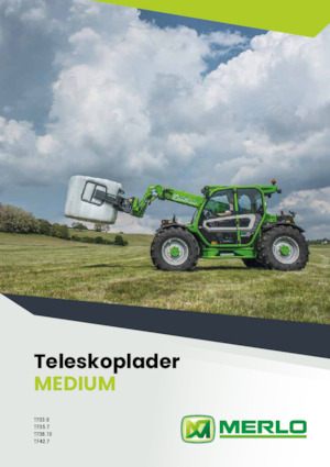 Teleskopické manipulátory Merlo TF 33.9 CS-140