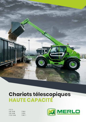 Teleskopické manipulátory Merlo TF 50.8 TCS-170-HF