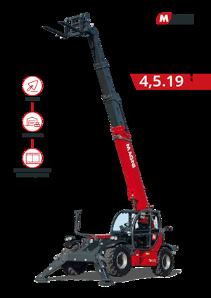 Teleskopické manipulátory MAGNI TH 4,5.19