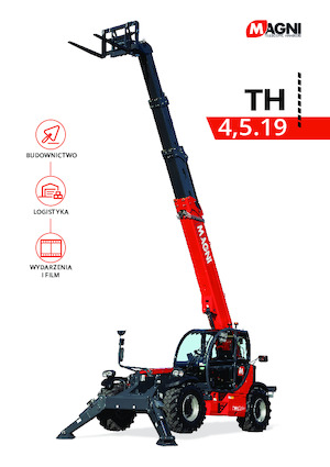 Teleskopické manipulátory MAGNI TH 4,5.19
