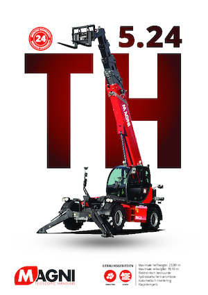 Teleskopické manipulátory MAGNI TH 5.24