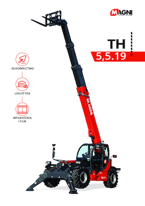 Teleskopické manipulátory MAGNI TH 5,5.19