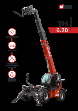 Teleskopické manipulátory MAGNI TH 6.20