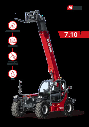 Teleskopické manipulátory MAGNI TH 7.10