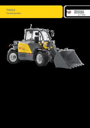 Teleskopické manipulátory Wacker Neuson TH412