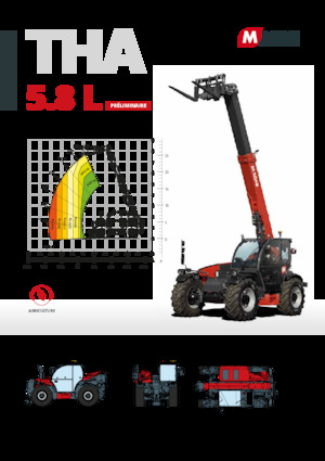 Teleskopické manipulátory MAGNI THA 5.8 L