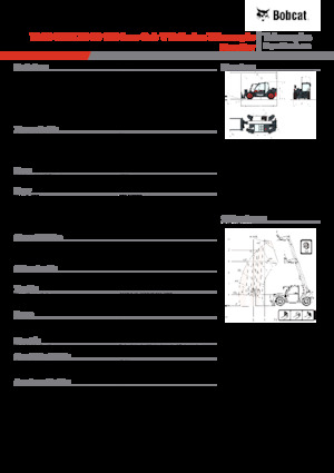 Teleskopické manipulátory Bobcat TL30.60 Low Cab 100 V