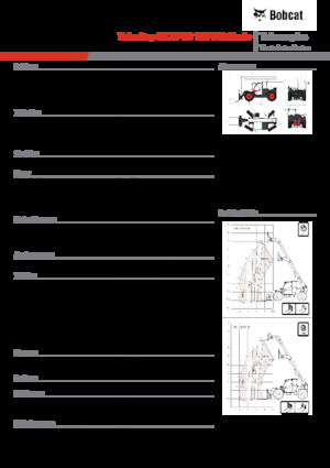 Teleskopické manipulátory Bobcat TL35.70 100 V